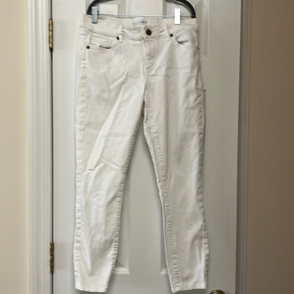 LOFT a white jeans size 4 $14 excellent condition